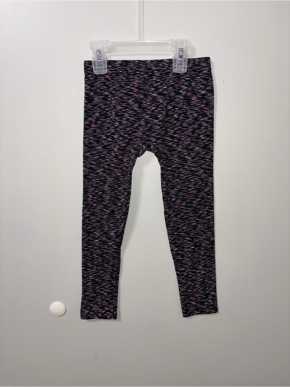 The Children’s Place Space Dye Fleece Lined Leggings Multicolor Girls S 5/6